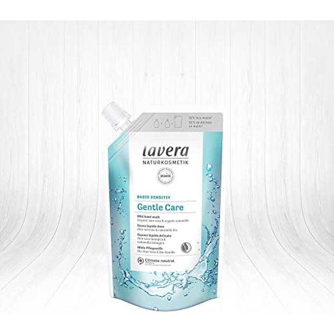 حقيبة ناتشفلبيوتل الأساسية الحساسة للعناية اللطيفة لغسل اليدين بيو ألوة فيرا وبيو كاموميل تنظيف لطيف نباتي متوازن حيوياً PH 500